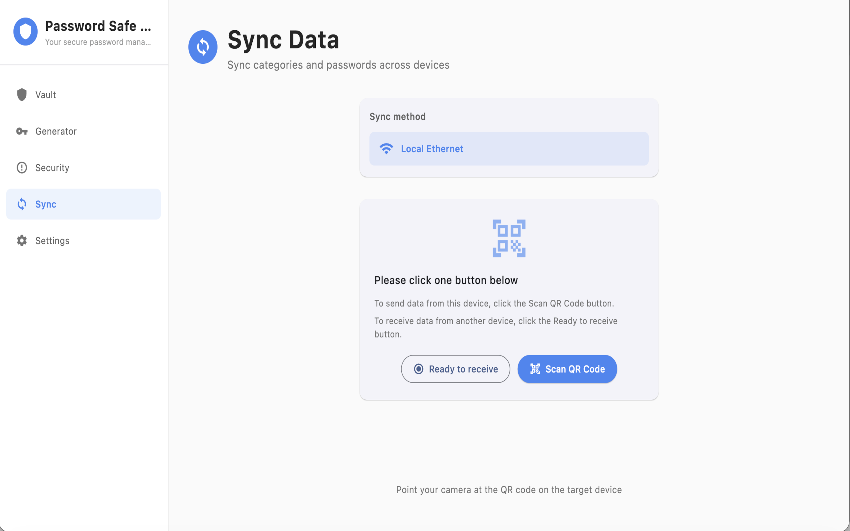 Multi-device sync via local network — macOS